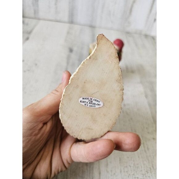 Kurt Adler Santa candle holder mini vintage Xmas decor - Picture 6 of 10